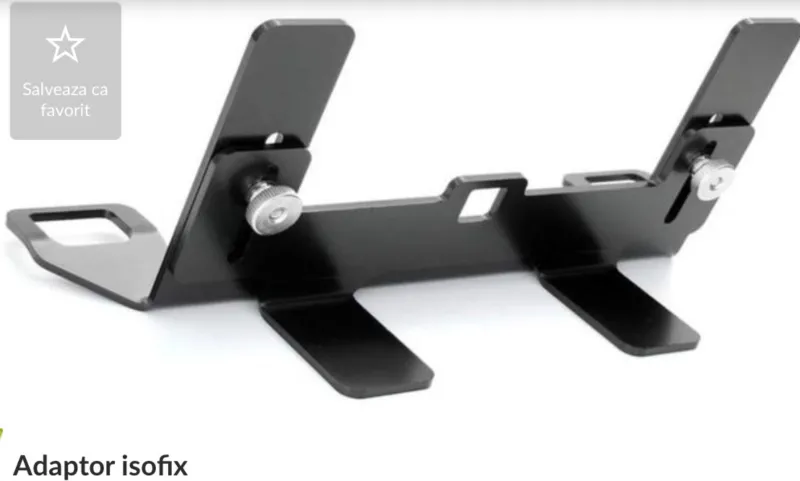 Kit isofix (adaptor isofix), original, compatibil cu orice masina