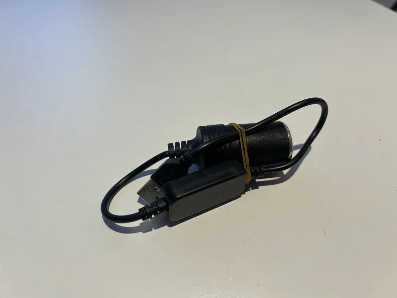 Cablu adaptor Usb 2.0 la priza 12V bricheta auto soclu mama 20 cm